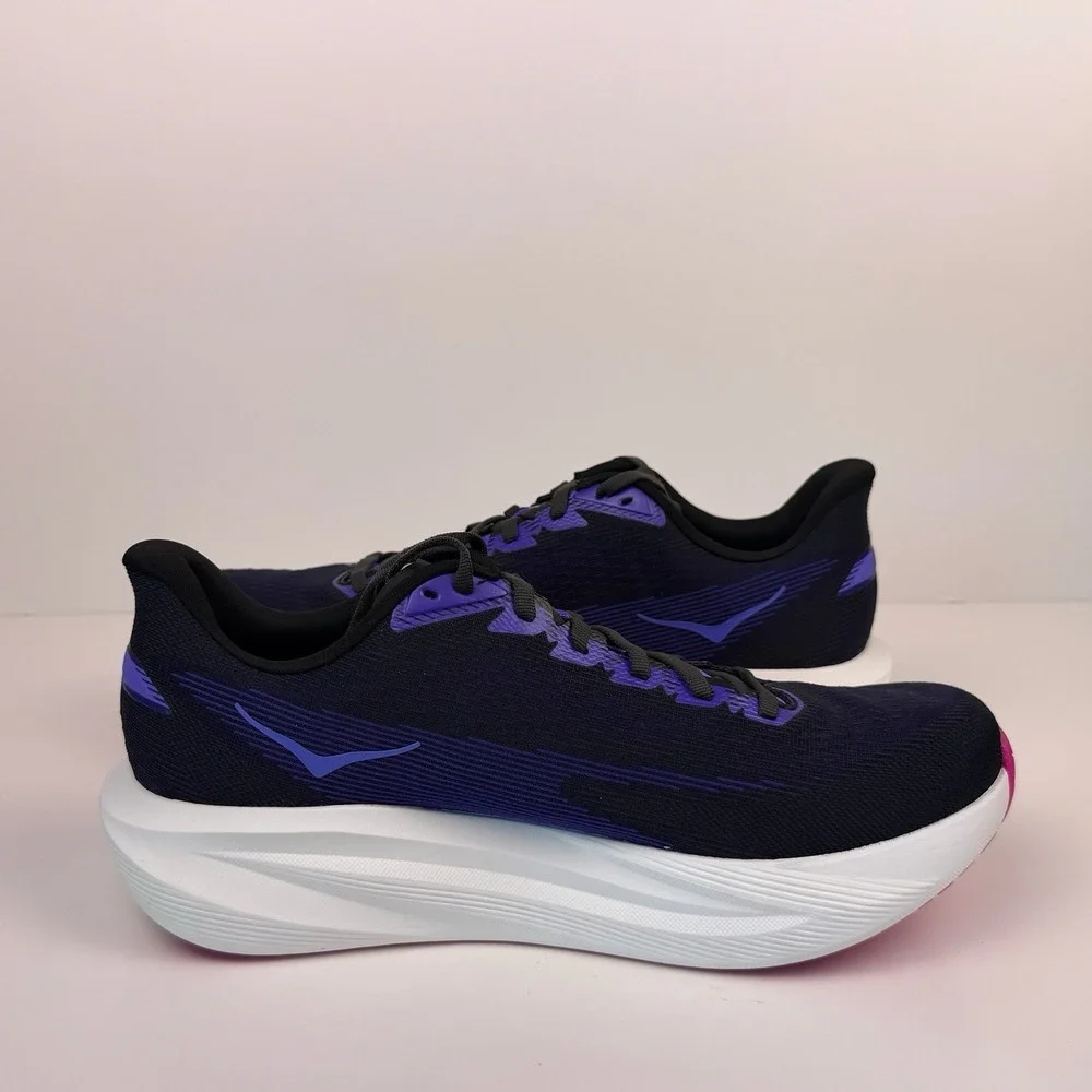Hoka One One Mach 7 Running Shoes Men's Size 10D Purple 1171904 CKCS Sample